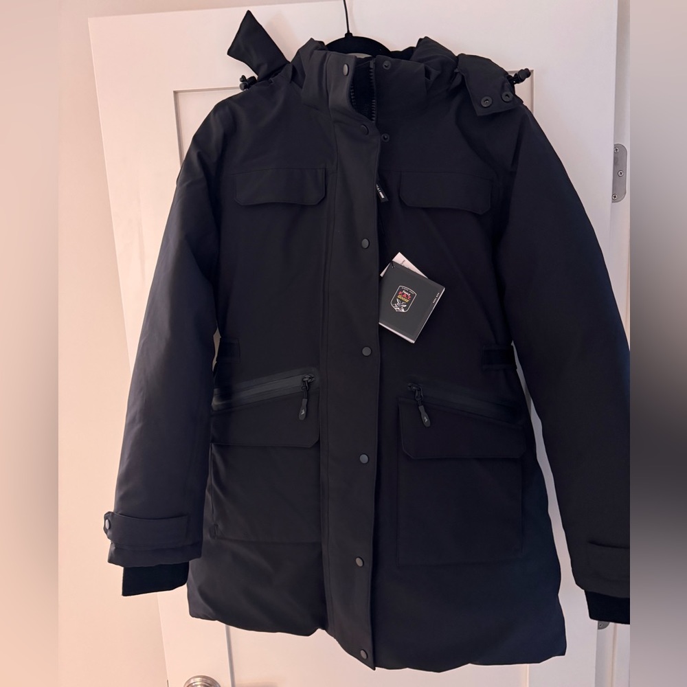 Women's Black Puffer Jacket